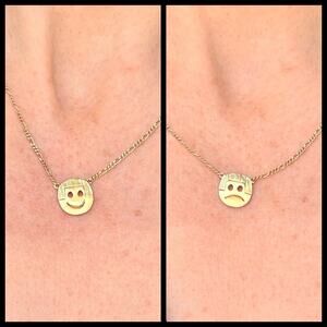 Awe Inspired Rare Limited Run Rare Mean Baby/Happy Baby Necklace